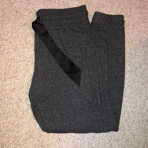 Victoria’s Secret gray heather sweats